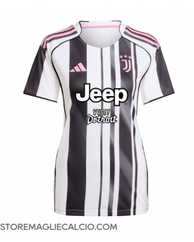 Juventus Maglia Gara Casa Repliche 2025-26 Donna
